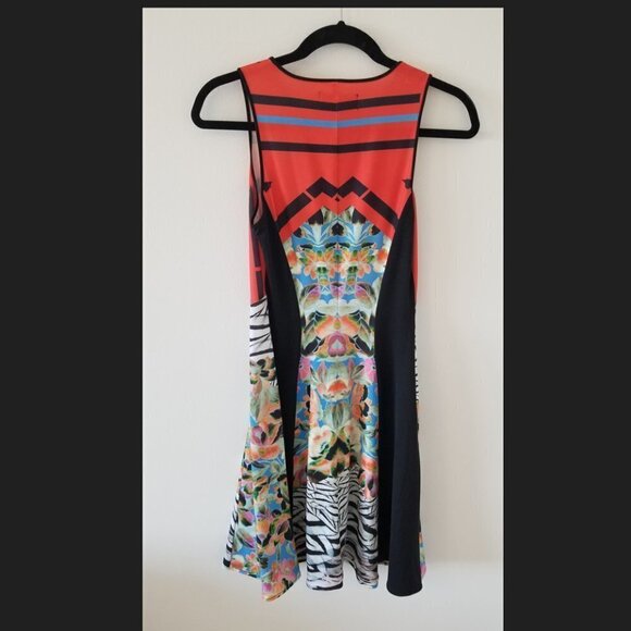 Clover Canyon Toucan Orange dress, size S - Picture 7 of 12